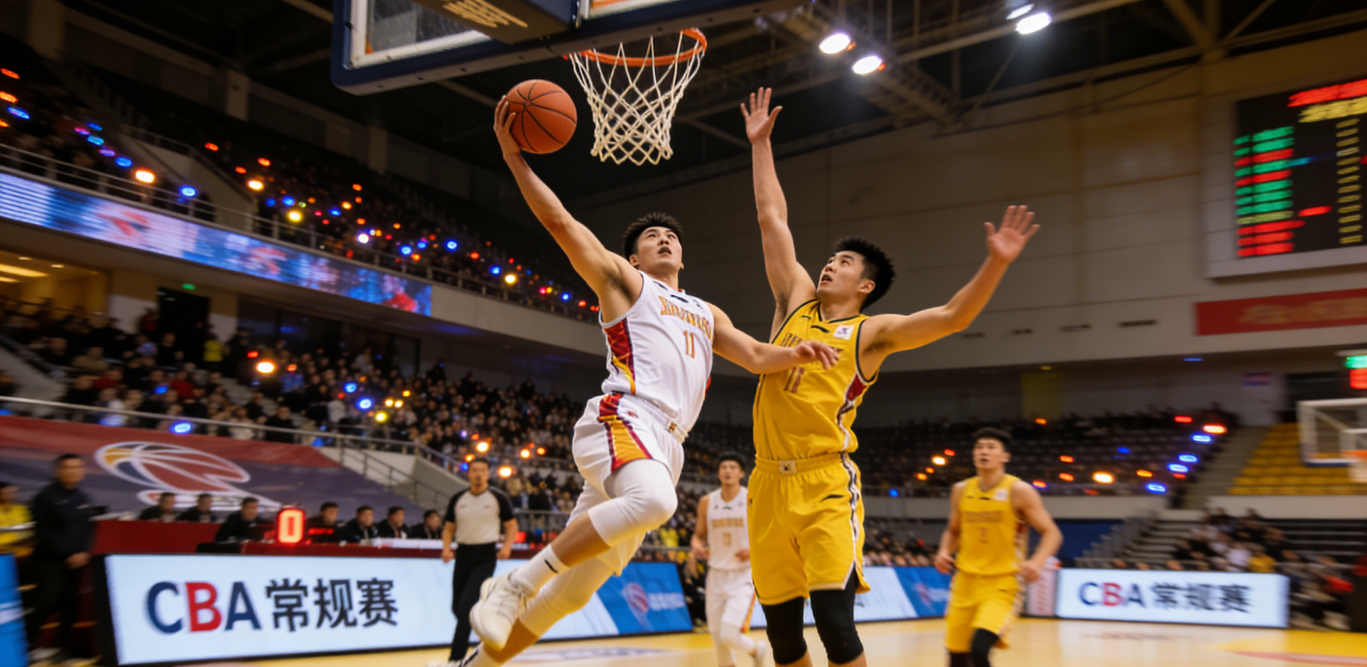 CBA常规赛精彩瞬间